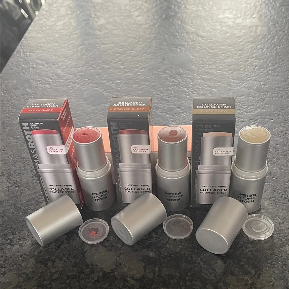 Peter Thomas Roth Instant FirmX Collagen Bounce Stick Blush Bronze or Sheer Glow